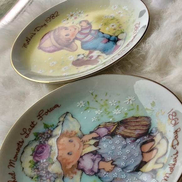 Cherished Moments/Little Things 1981-1982 PLATES - Picture 2 of 10